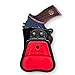 Masc Premium Leather OWB Paddle Holster with Open Top Fits, Rhino 30DS .357 Mag/9mm 3