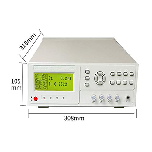 Miniatura 5 de Medidor LCR digital ATO, 50 Hz ~ 100 kHz o 100 Hz ~ 10 kHz de alta precisión para probar inductancia, capacitancia y resistencia 0.1% de precisión