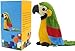 Vincilee Talking Parrot Repeats What You Say Mimicry Pet Toy Plush Buddy Parrot Toy for Kids,Talking Toy Bird Interactive Children Gift (Green)