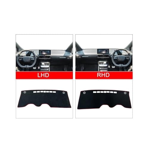 Couverture de tableau de bord MG 4 premium pour habitacle élégant LHD - 5