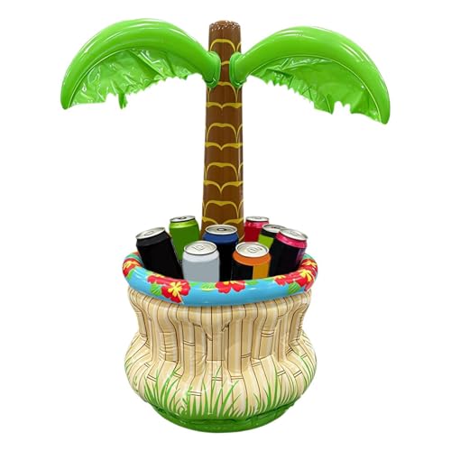 Portátil Inflable para | Decoración Flotable Portátil con Temática de Playa - Hinchable | para Agua, Refrescos, Verano, Exterior, Interior, Piscina, Playa y