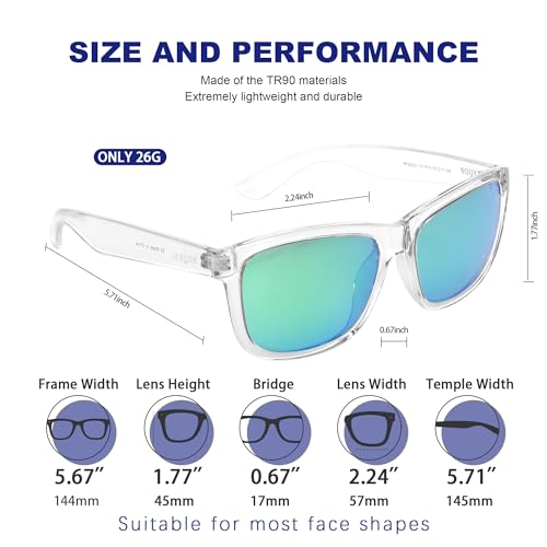 Image of Round Polarized Sunglasses for Men and Women, Small Metal Circle Wire Frame Sun Glasses UV400 Protection RFS5002
