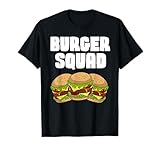 Funny Burger Art For Men Women Hamburger Cheeseburger Lover T-Shirt