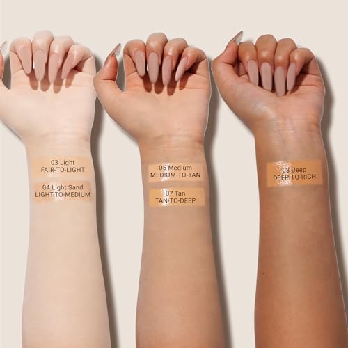 HECI BEAUTY Liquid Concealer Makeup, Oil-Control and Transfer-Resistant, Natural Matte Creamy Concealer Specifically for Oily Skin - Medium to Full Coverage Concealer for Face, 08 Deep, 0.22 Fl Oz - Image 7