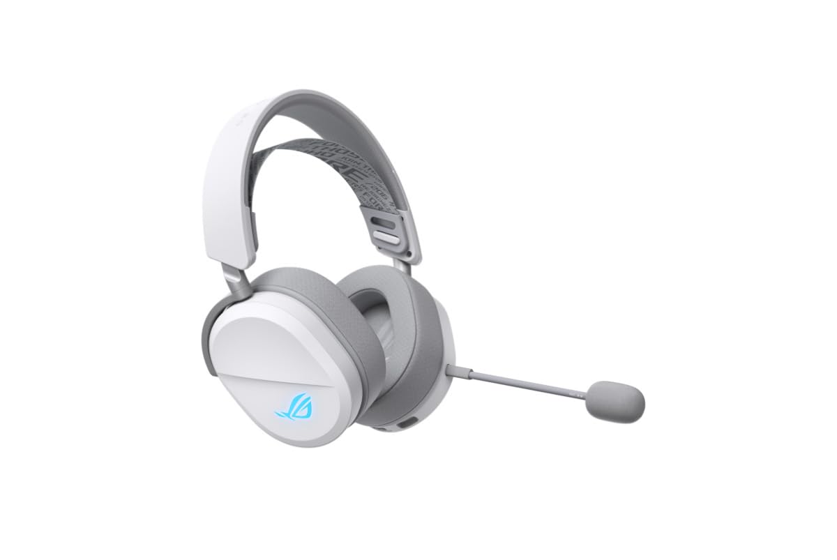Asus White Rog Pelta Headset Wired & Wireless Head-Band Gaming Usb Type