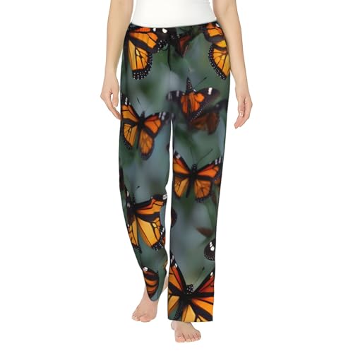 Pantalon de pyjama chaud avec poches et taille élastique pour un bien-être total
