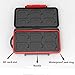 UPZHIJI 24 Slots Memory Card Case Holder for 12 SD SDHC SDXC Cards + 12 TF MSD Micro SD Cards Professional Water-Resistant Anti-Shock Storage Protector Organizer, with Carabiner