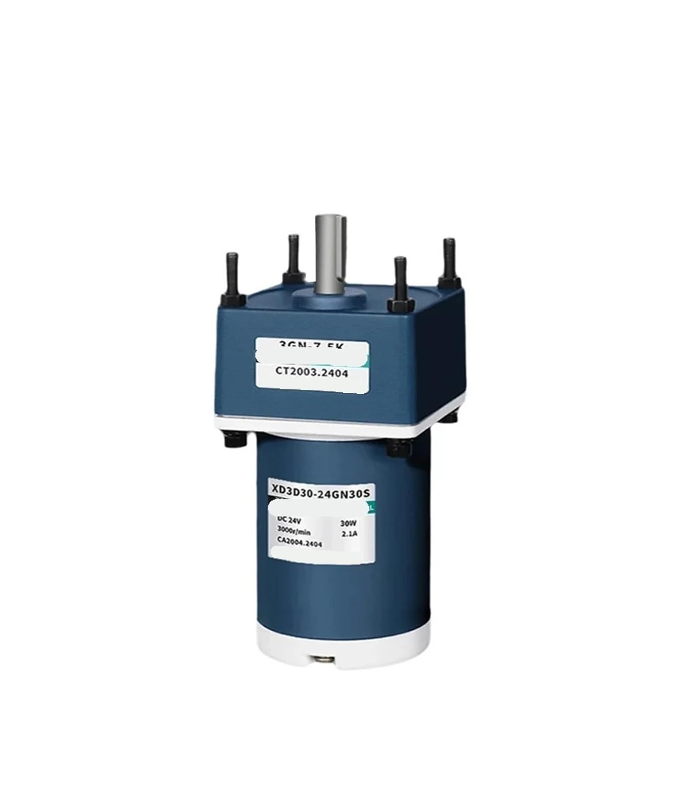 12V/24V Gleichstrom-Getriebemotor, hohes Drehmoment, Drehzahl einstellbar, 30W Gleichstrommotor, Rechts-/Linkslauf(15RPM-12VMOT AND BRAC)