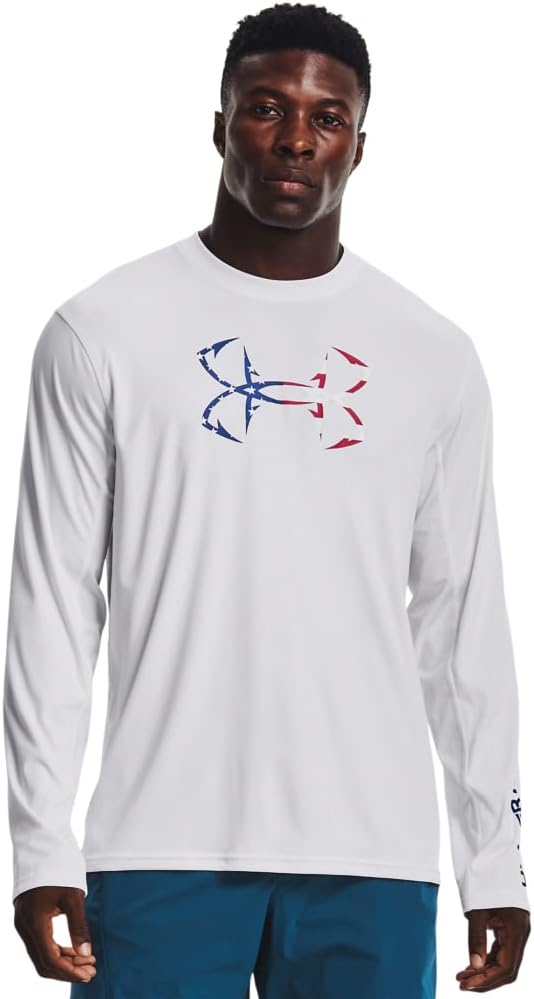 Under Armour Mens Iso-chill Freedom Hook Long-Sleeve T-shirtT-Shirt