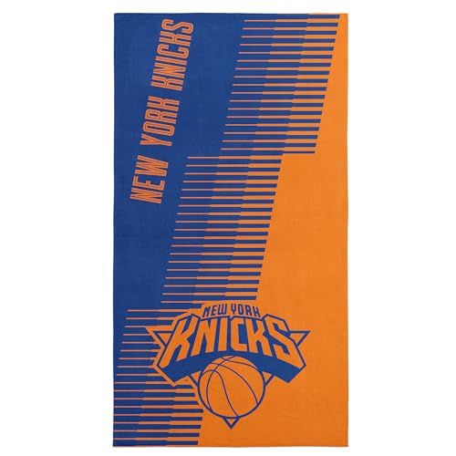 New York Knicks NBA Progression Jacquard Beach Towel 36 x 72 Inches