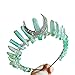 Produktbild goneryisour Vintage Hexe Tiara - Faux Raw Kristall Stirnband - Legierung Mond Engel Aura Krone Haarreif Zubehör Gr. One size, 1