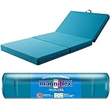 【最大30日間お試し対象】マニフレックス メッシュ・ウィング 日本用三つ折り高反発マットレス シングル ミッドブルー 11cm 硬め 【公式直販】 畳める 運べる ソファーになる 側地は外して洗濯できる 3枚の芯材ローテーションで長持ち 10年以上使える 良コスパ 楽メンテ イタリア製