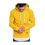 riou ¡Oferta Sudaderas con Capucha para Hombre Cosy Chaqueta Deportiva Sudadera con Cremallera Completa Ecosmart Hoodie Casual Jerséis Top Blouse ¡Caliente!