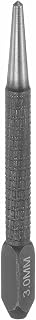 HARFINGTON Center Punch 3mm Carbon Steel Non-Slip Nail Setter Punch Tapered Alignment Center Hole Pin Tool for Plastic Metal Wood Scribe Marking
