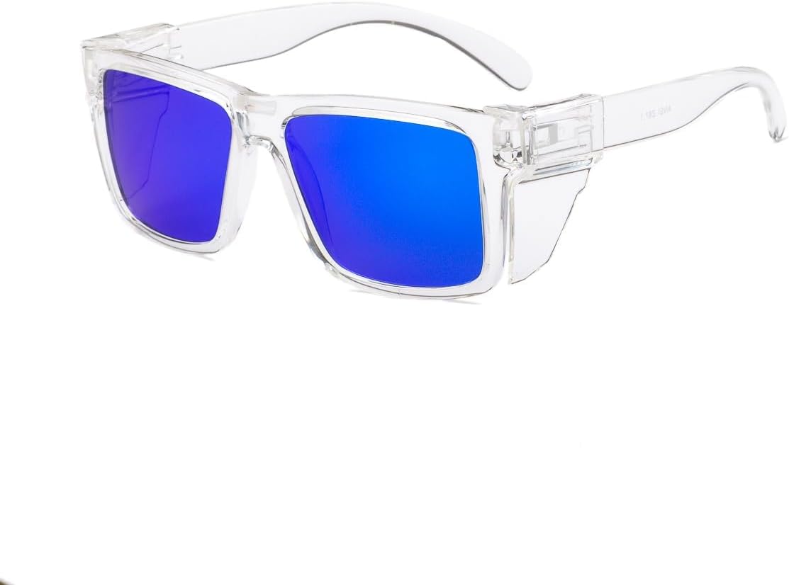Polarized SafetyGlassesZ87 UV400 WorkSunglasses for men ConstructionCarpentryCyclingDIY&Light Industrial Use