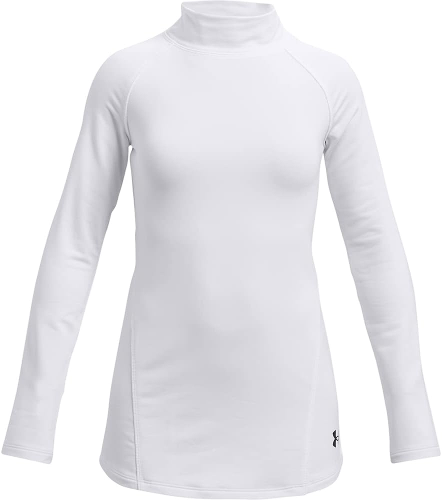 Under Armour Girls' Cozy Armour Long Mock T-Shirt