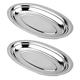 Plat à vapeur pour poisson – convient aux repas quotidiens tels que steak, pizza, salade, , fruits, sushis, etc