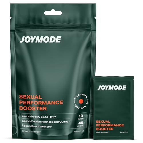 JOYMODE Sexual Performance Booster for Men Fast-Acting Erection & Libido Support with L-Arginine L-Citrulline & Ginseng Premium On-Demand Male Enhancing Supplement Powder