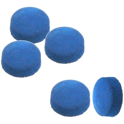 PATIKIL 12mm Blue Pool Cue Tips Pack Cover