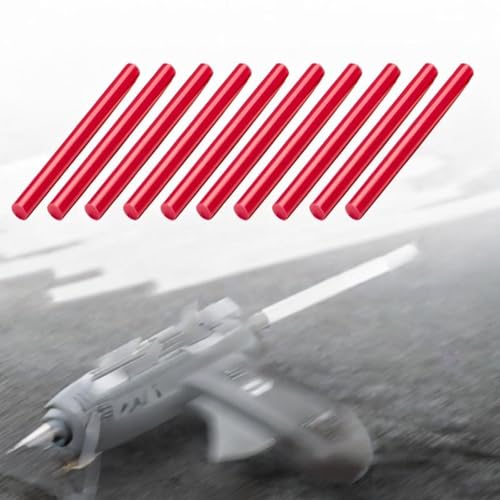 Badiman 10 pçs bastões de cola quente do derretimento, tiras de cola pegajosa multiuso resistente ao