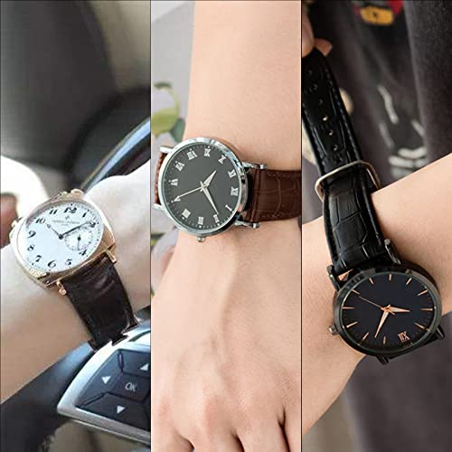 Unisex-Adult Watch Band, Alligator Leather Watch Strap With Stainless Steel Buckle, Calfskin Replacement Strap For Watch's Band And Women's Watch Band (22Mm, Brown) #TOP7