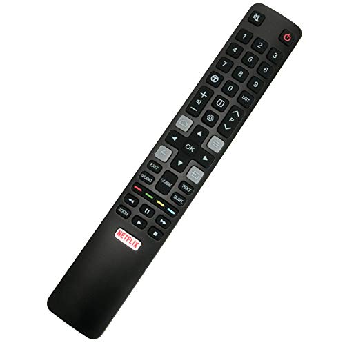 ALLIMITY ARC802N RC802N YUI1 Remote Control Replacement for TCL Thomson Android TV 65UC6406 U49P6046 65DP660 50EP640 78UA8796 55UC6596 43UC6406 U75C7006 55DC762 U49C7026 U49S7096 U49C7006 U55P6046 - Image 2