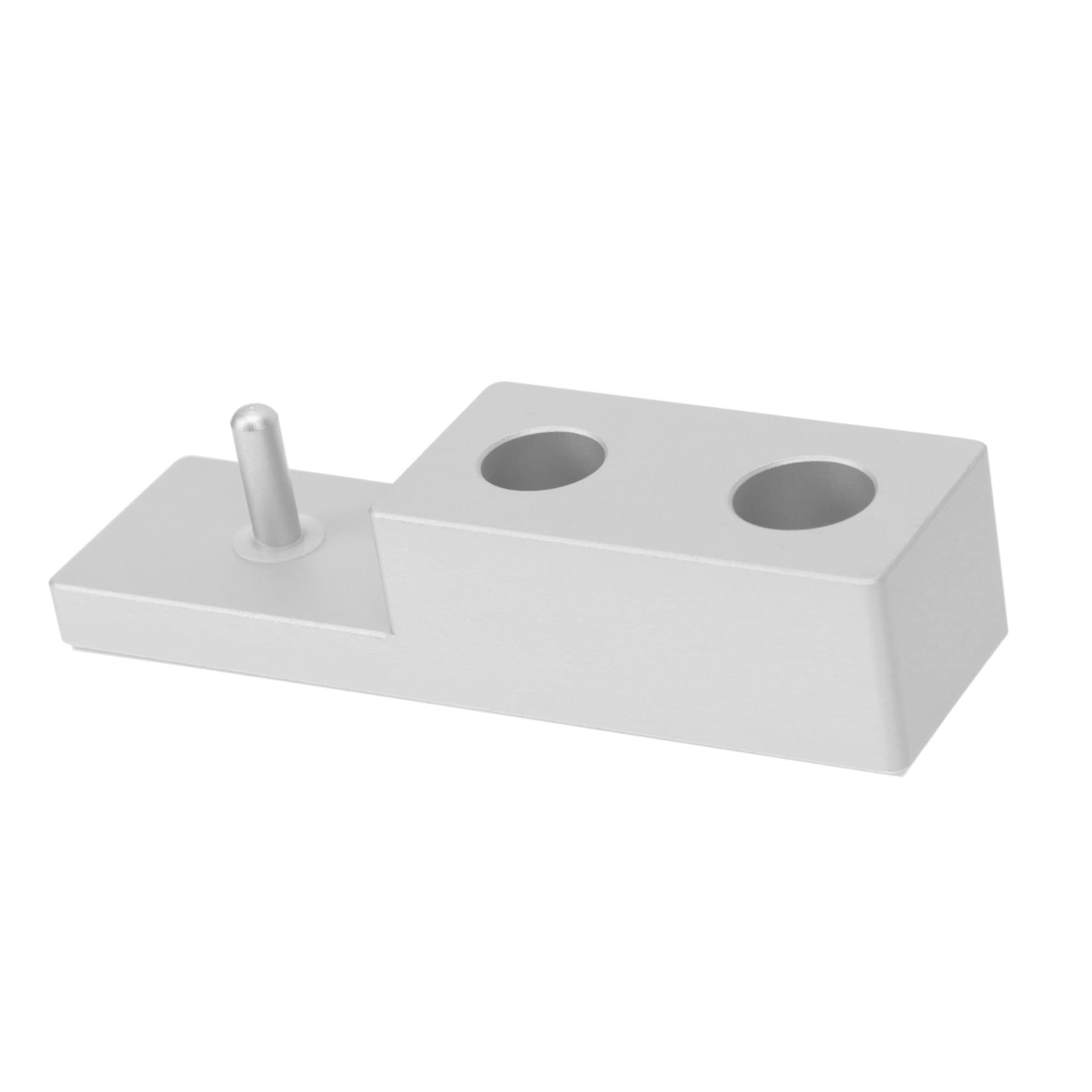 Didiseaon Alloy Razor Holder Creative Razor Stand for Home Silver 1pc Sturdy Shaving Rack Non-slip Base