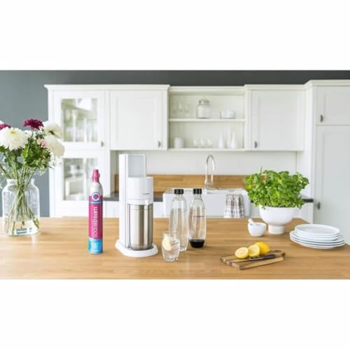 Foto von SodaStream Wassersprudler Duo White Megapack mit 4 Flaschen und 1 Zylinder, Weiß, 2270181