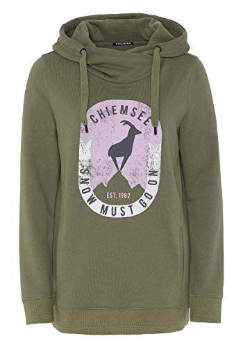 Preisvergleich Produktbild Chiemsee Sweatshirt mit integrierter Kängurutsche - GOTS-Zertifiziert XL Dusty Olive