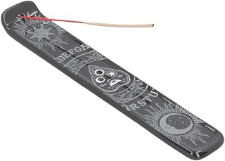 Nemesis Now (24,5 cm, Negro Spirit Board-Soporte para Incienso, Color, Porcelana