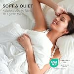 LAVANCE Twin Size Quilted Noiseless Mattress Pad with Deep Pocket | Breathable & machine washable Twin Mattress Topper Protector. Elastic deep pocket suit up to 18 inches