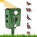 Produktbild Neu Katzenschreck, Katzen-Abwehr, Ultraschall-Tauben, Ultraschall-Abwehr, Solarenergie, IP66, wasserdicht, mit Verstellbarer Frequenz, zum Vertreiben von Tieren, 5 Modi, verstellbar, Tiervertreiber