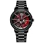 (C|steel Band Black + red)