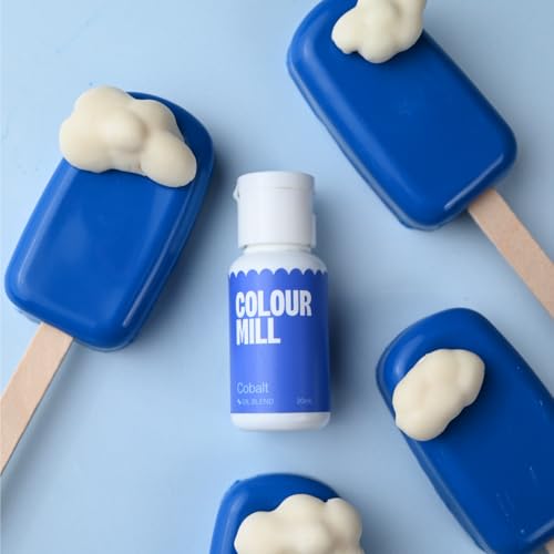 Image of Colour Mill Oil Blend Food Coloring, 20 Milliliters Cobalt