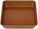 Gotham Steel Ultra Nonstick Square Baking Pan, Dishwasher Safe Square Cake Pan with No Warp & Even Heating Technology, Oven & Metal Utensil Safe, Brownie Pan & Cake Baking Pan – XL 9.5” x 9.5” x 2”