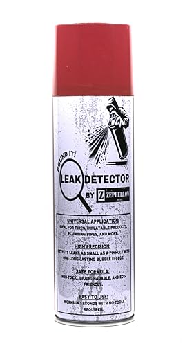 Image of Zepherlow Universal Leak Detector Spray, High Precision Bubble Detection, for Tires, Gas Plumbing, Inflatable Products, HVAC Systems