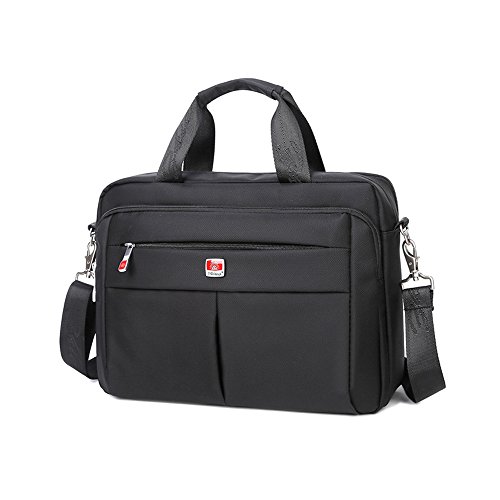 Preisvergleich Produktbild Messenger Bag Herren, wasserdicht, kratzfest, pflegeleicht, Notebook Umhängetasche, Laptop Schultertasche, Business Handtasche, Aktentasche für 14 Computer, abnehmbar Schultergurt und robust Griff