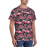 Zoom IMG-1 flamingo love flowers print men Zoom IMG-1 flamingo love flowers print men