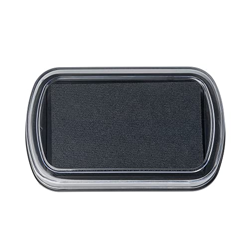 Ideen mit Herz Stempelkissen | Schnelltrocknend | Wasserfest | 7,5 cm x 4,3 cm (schwarz)