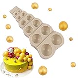 Anwendung: Verschiedene Größen können Ihre unterschiedlichen Bedürfnisse erfüllen und Backwaren in verschiedenen Größen herstellen, von großen Kuppelmoussekuchen bis hin zu kleinen Süßigkeiten, Schokoladenbomben und Geleepuddings. Sie können jedes beliebige Dessert zubereiten.