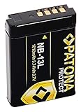 PATONA PROTECT Battery NB-13L compatible with Canon PowerShot G7X, G5X, G9X, G7X Mark II, SX720 HS - Image 5