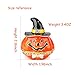 Furuida Magic Pumpkin Trinket Boxes Hinged Enamel Hand-Painted Figurine Craft Ornaments Unique Gift for Fall Halloween Decor