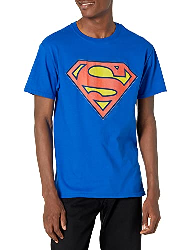 DC Comics Classic Logo T-Shirt Homme Cadeau Idéal Anniversaire Fête