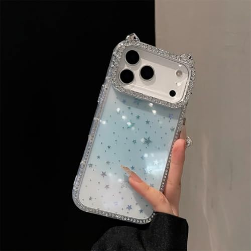 RNOZX iPhone 11 Pro Max�p �O���b�^�[����N���A�X�}�z�P�[�X �����A�N�����o�b�N�J�o�[�iiPhone 11 Pro Max�p/�u���[�j