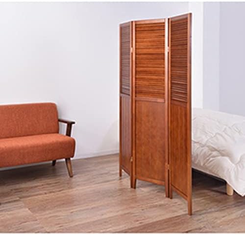 Amazon 完成品 北欧風でおしゃれ 天然木シンプルなパーテーション 3蓮 高さ160cm ホワイト 間仕切り スクリーン オンライン通販