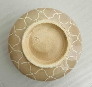 Amazon.co.jp: 保管品 泥華窯 造 萩焼 菓子鉢 共箱 直径15cm 高