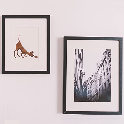 9X12 Frame For Picture Mate 4X6 Inch Sturdy Wood 8.5X11.5 Opening Size Wall Hanging Diamond Painting Horizontal Or Vertical Gallery Black #TOP2