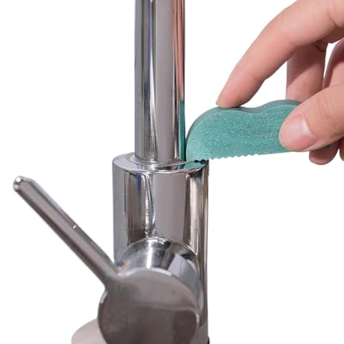 Stainless Steel Scratch Remover - Kitchen Faucet Limescale Remover | Stainless Steel Rust Removers | Wall and Countertop Cleaner