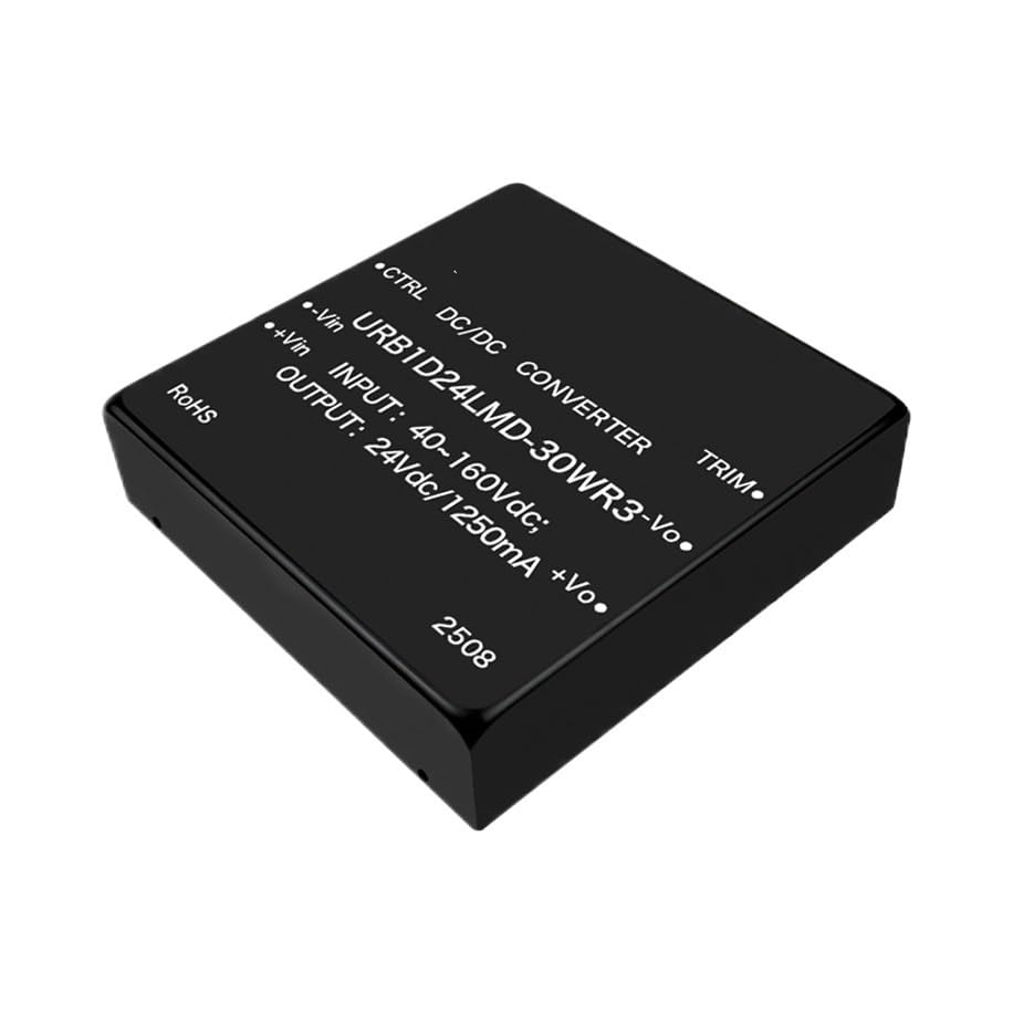 Module d'alimentation isolé DC/DC pour armoire électrique 110V à 24V 30W