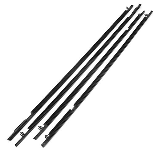 Newsmarts 4Pcs Weatherstrip Windows Seal Door Belt Molding Weather-Strip For Honda Civic 2006 2007 2008 2009 2010 2011 #TOP6